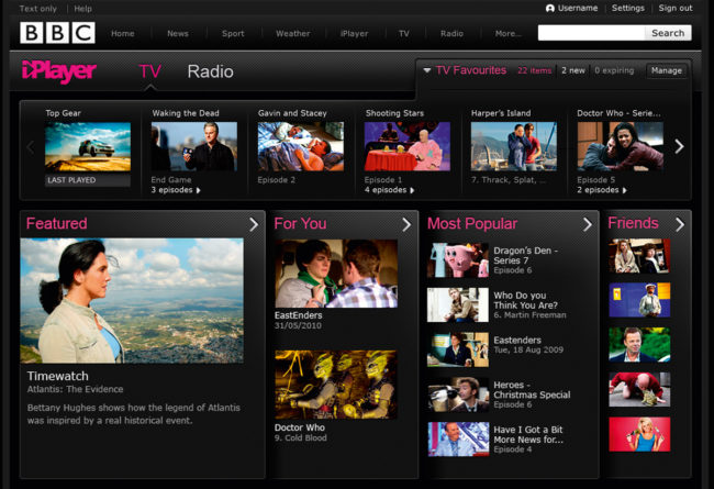 BBC iplayer