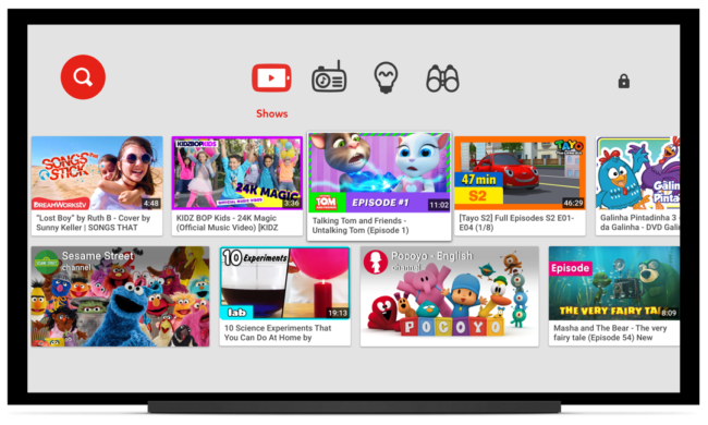 YouTube Samsung Smart TV Tizen